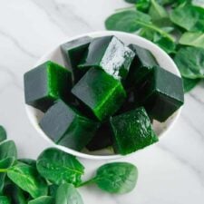 Frozen Spinach Cubes for Green Smoothies-image