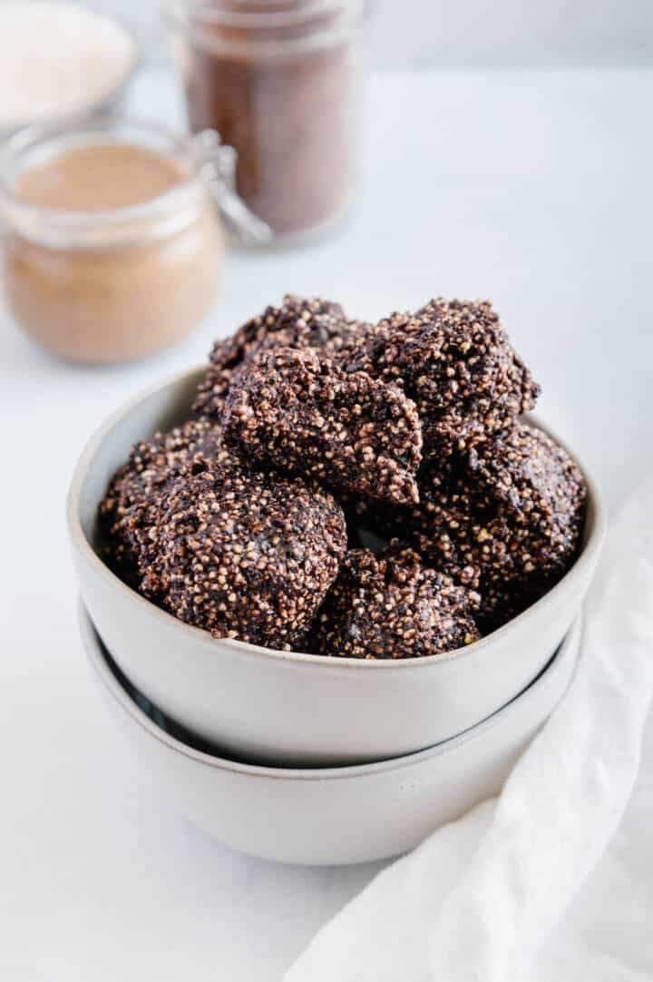 Chocolate Amaranth Energy Balls