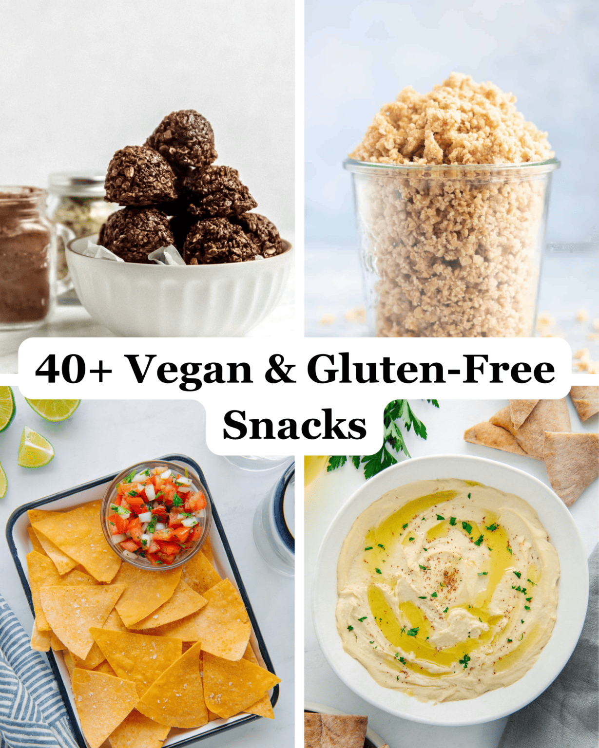 40+ Vegan and GlutenFree Snacks Eating by Elaine
