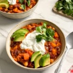 Vegan Three Bean Chili
